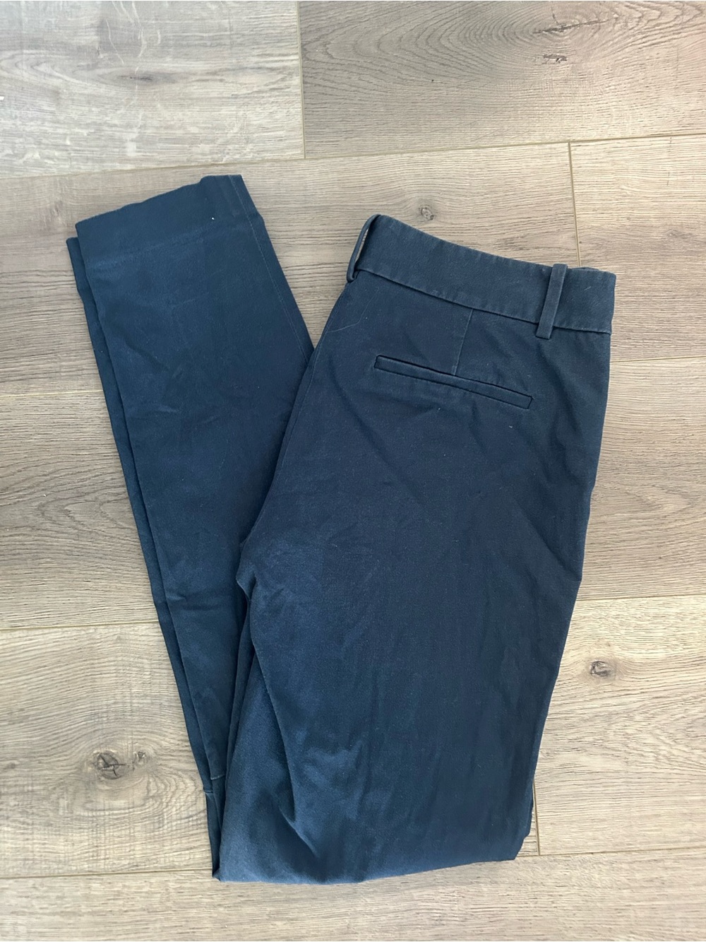 Babaton Navy Chinos - Tailored Straight